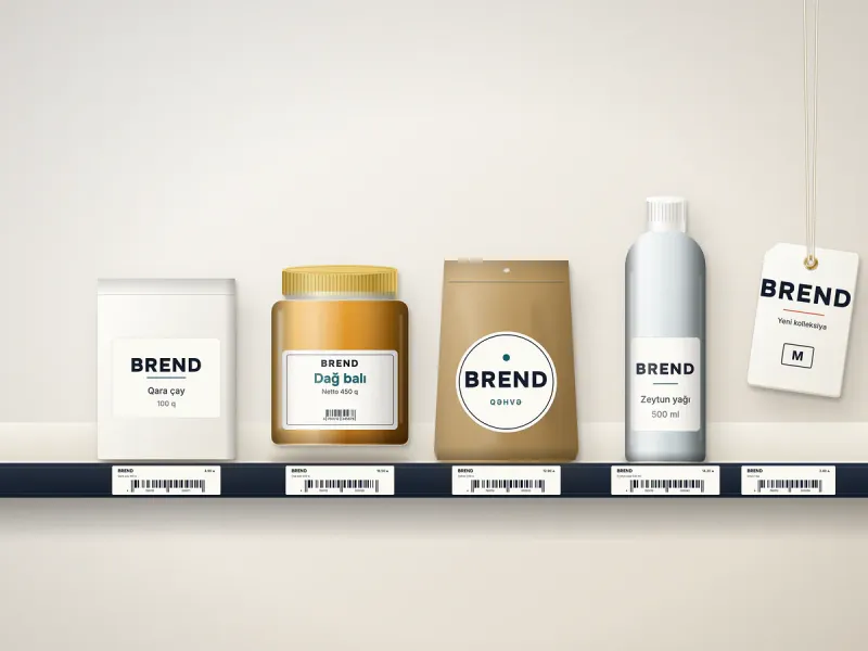 Retail Labels for Shops and E-commerce