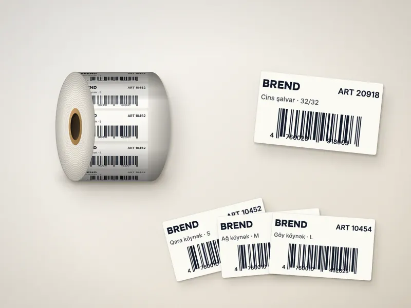 Barcode Labels on Rolls and Sheets